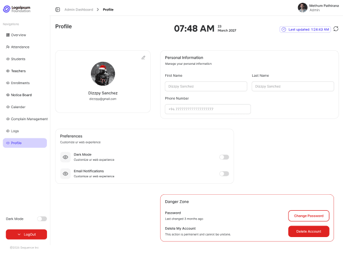 User Profile